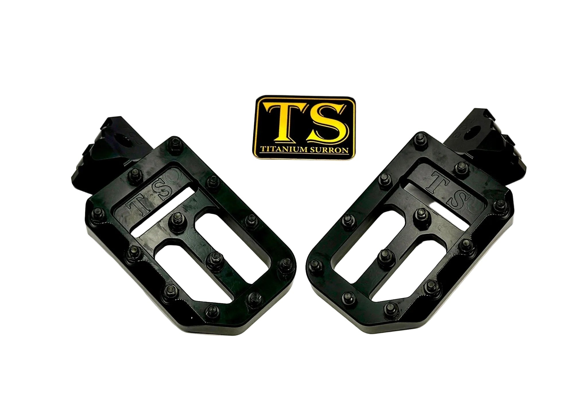 TS Custom Foot Pegs w/ Titanium Grips for Talaria and Altis-8