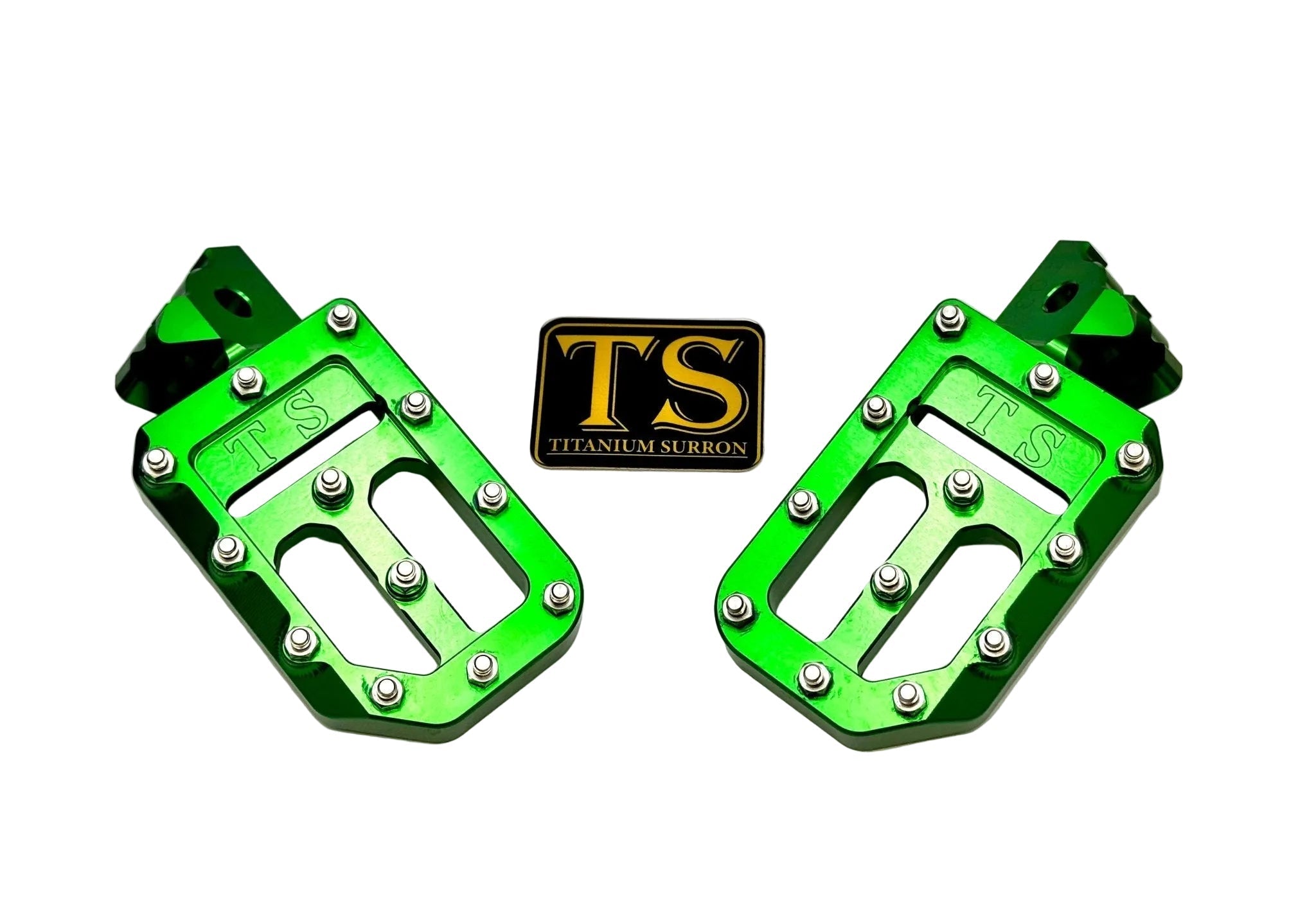 TS Custom Foot Pegs w/ Titanium Grips for Talaria and Altis-10