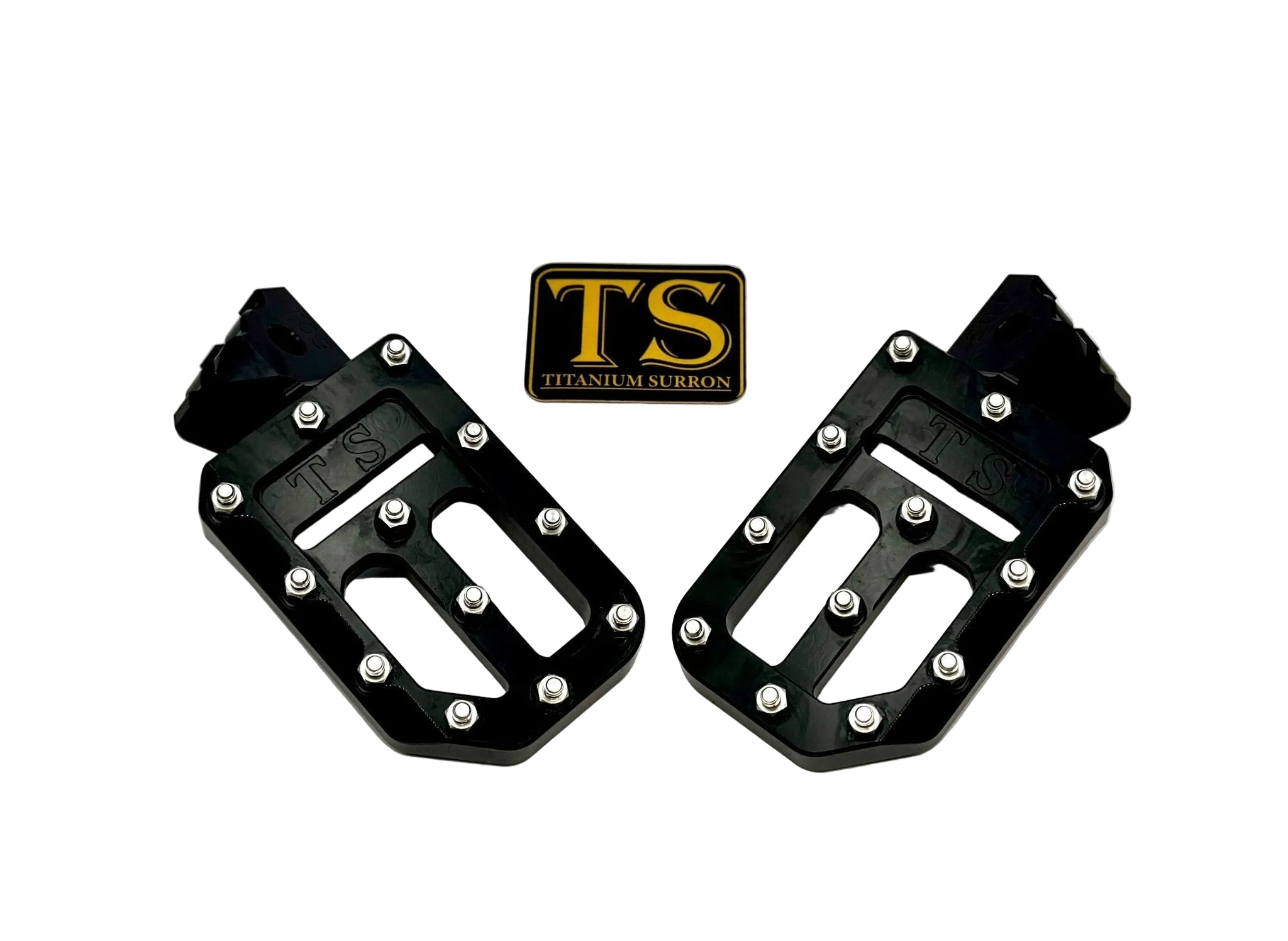 TS Custom Foot Pegs w/ Titanium Grips for Talaria and Altis-9