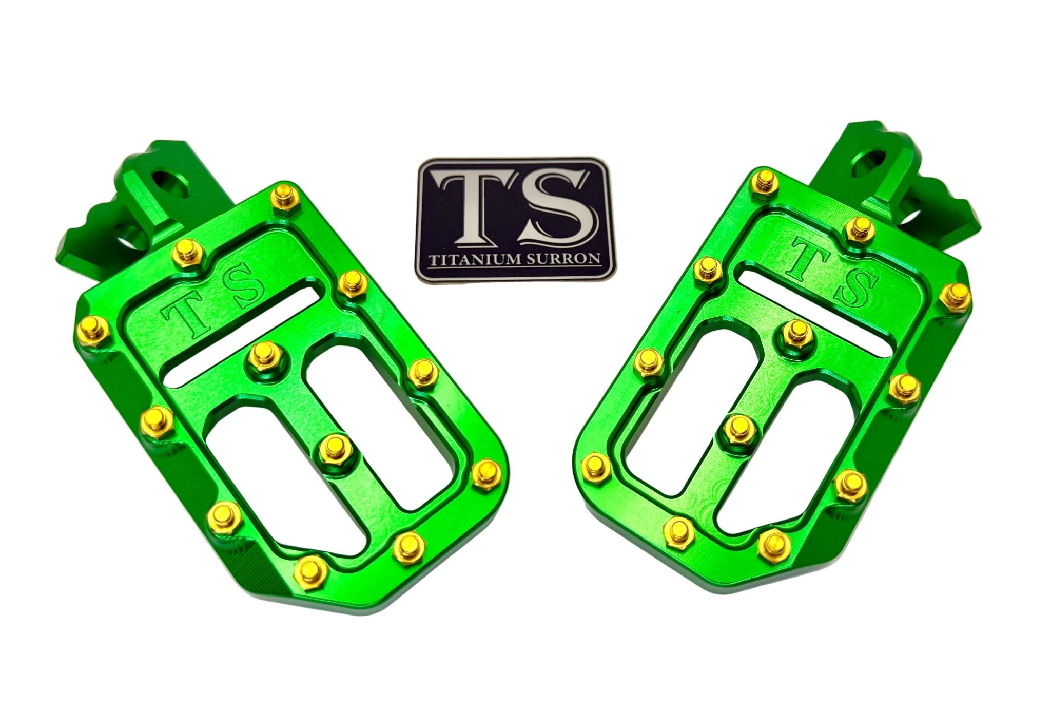 TS Custom Foot Pegs w/ Titanium Grips for Talaria and Altis-7