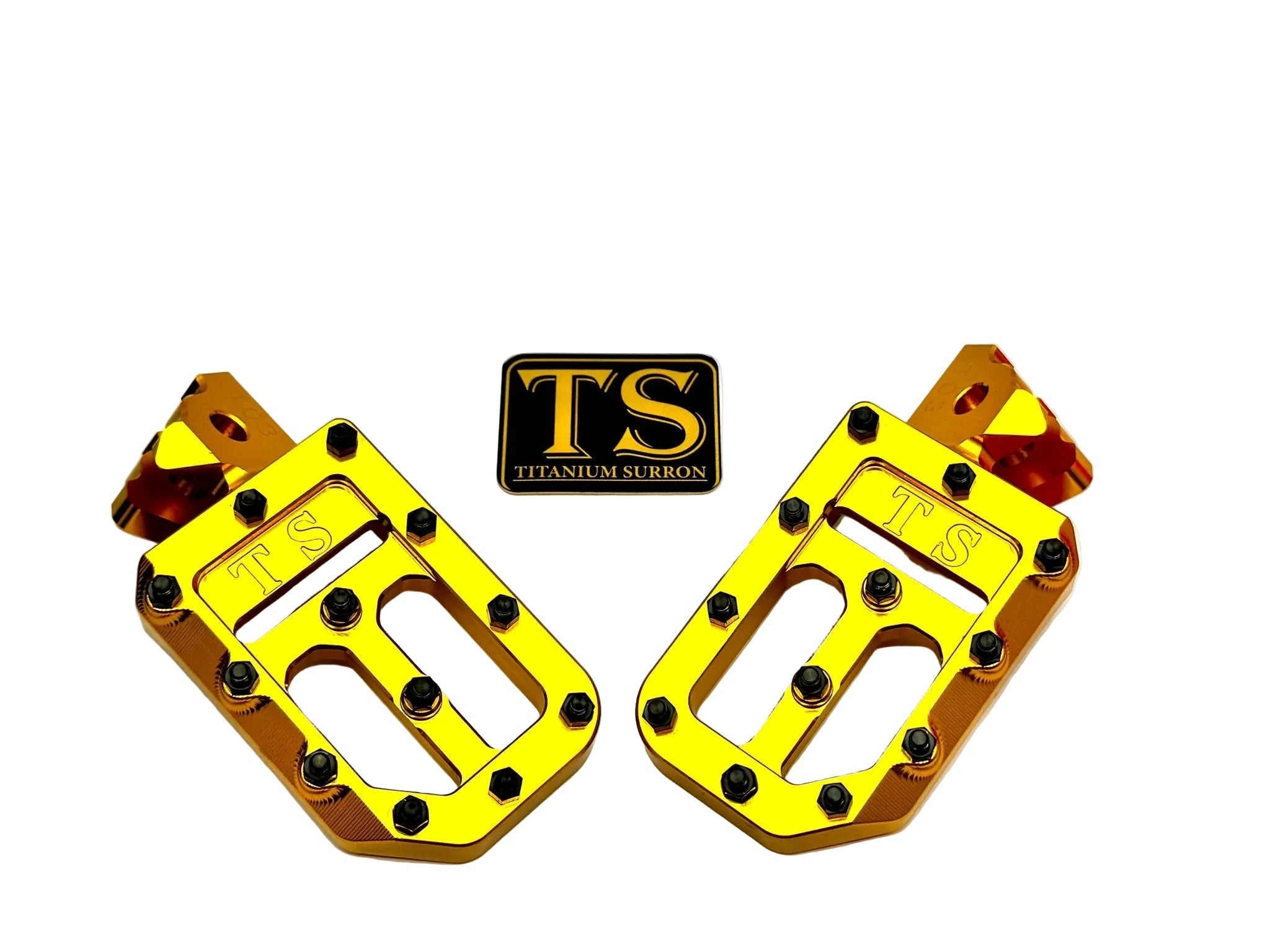 TS Custom Foot Pegs w/ Titanium Grips for Talaria and Altis-32