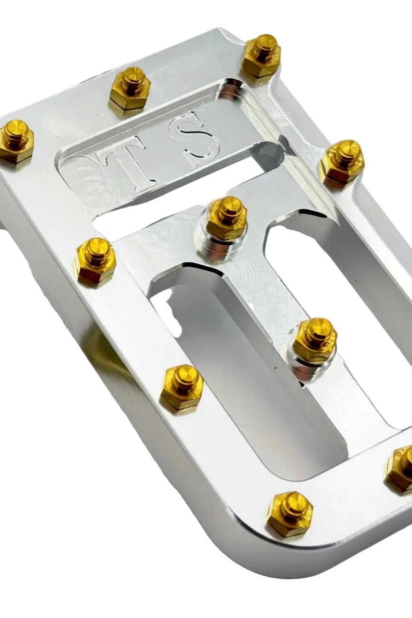 TS Custom Foot Pegs w/ Titanium Grips for Talaria and Altis-24
