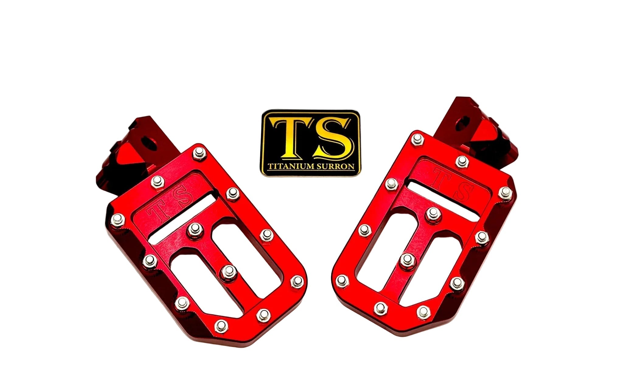TS Custom Foot Pegs w/ Titanium Grips for Talaria and Altis-27