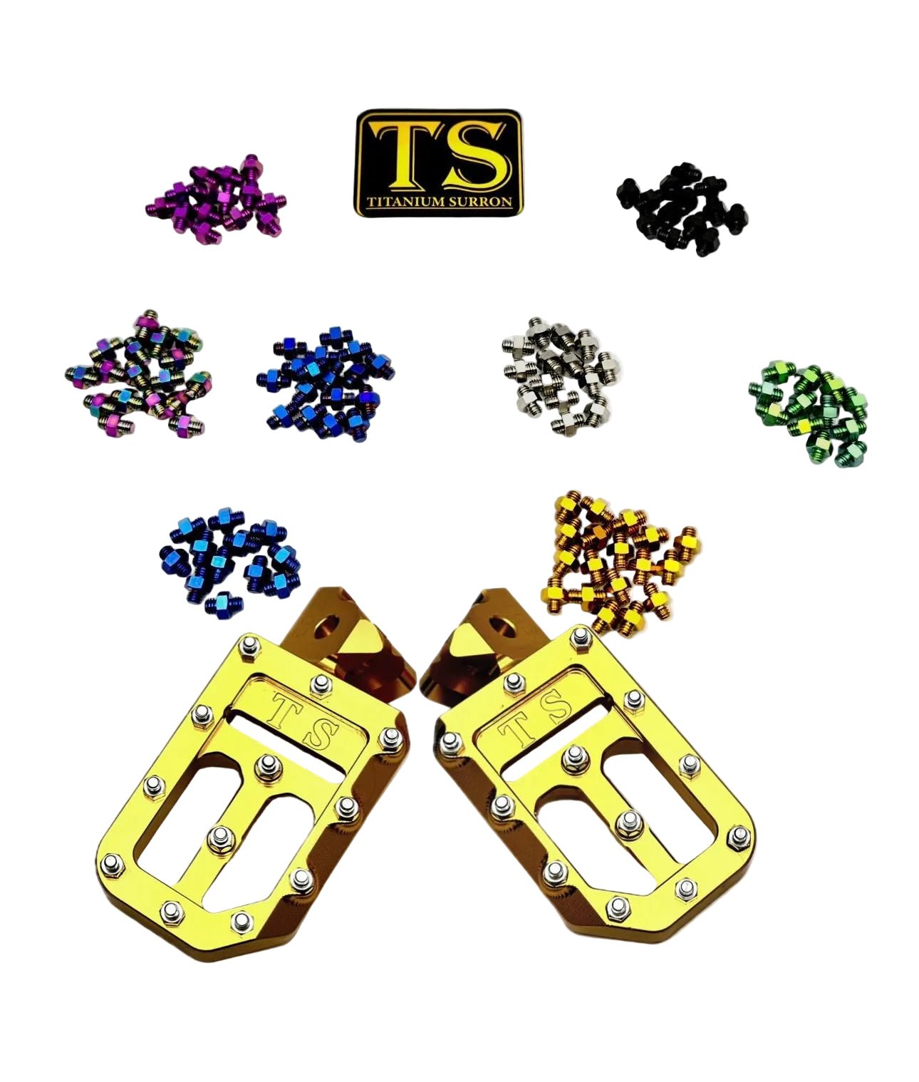 TS Custom Foot Pegs w/ Titanium Grips for Talaria and Altis-19