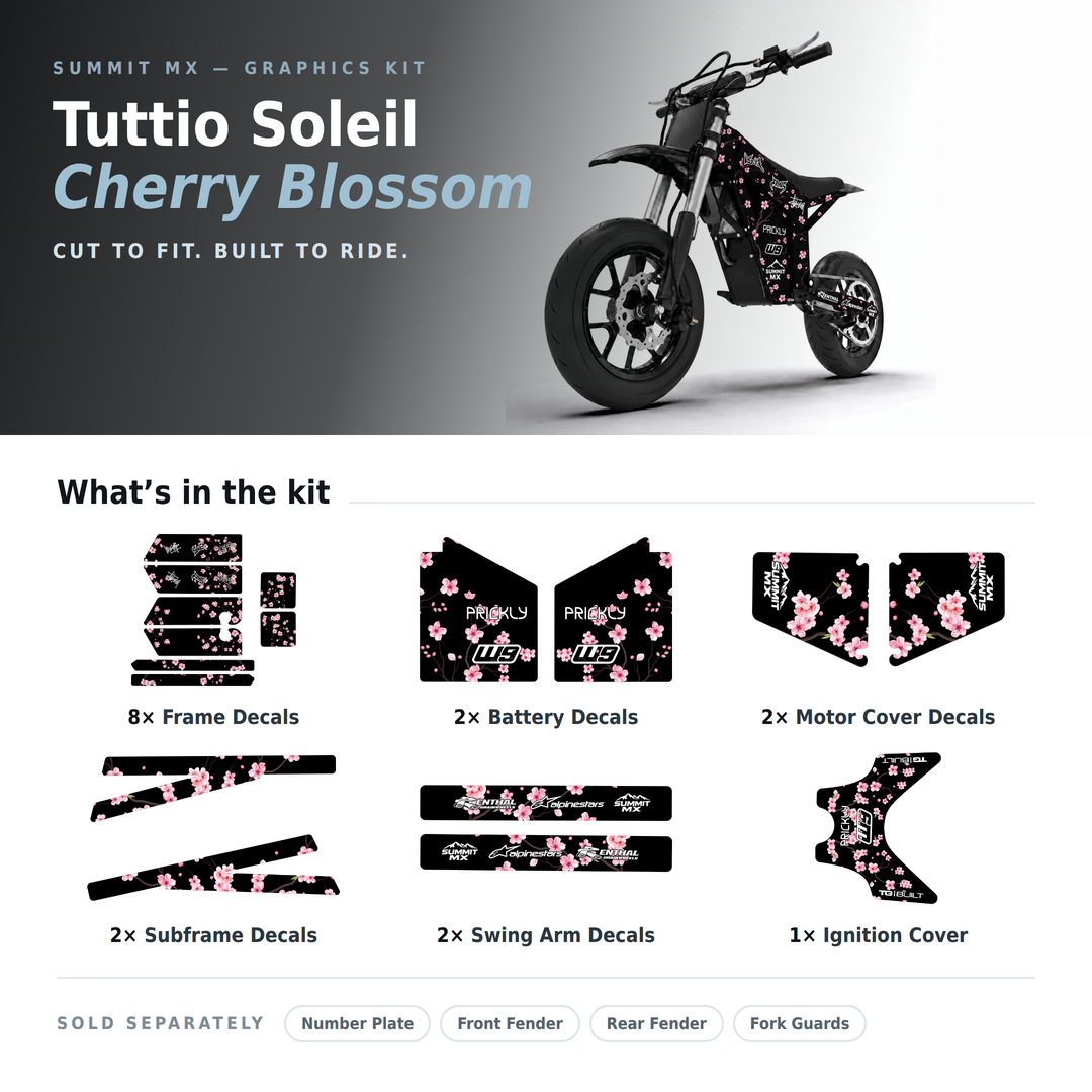 Cherry Blossom Tuttio Soleil Graphics Kit-2