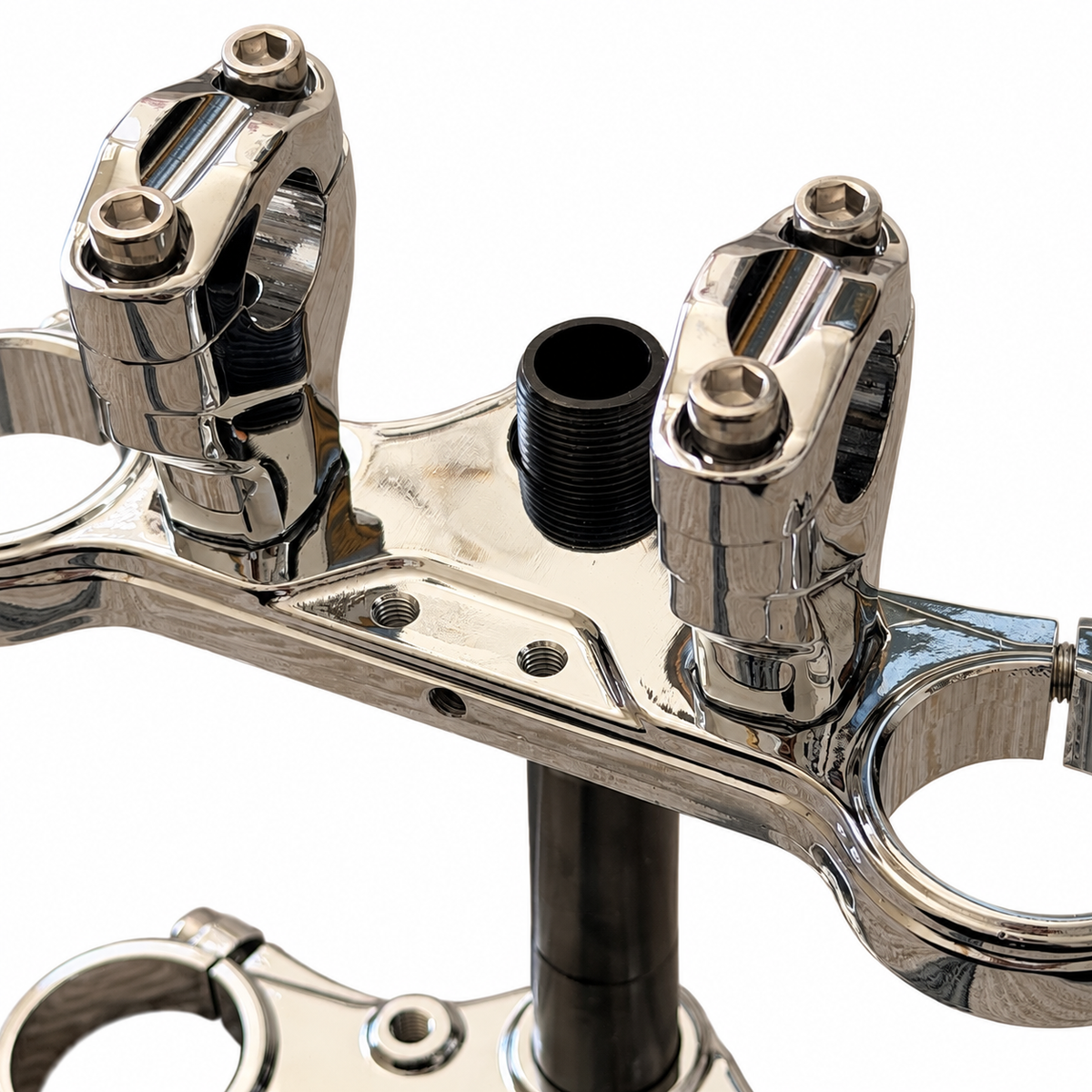 Tuttio Chrome Triple Clamp Set-3