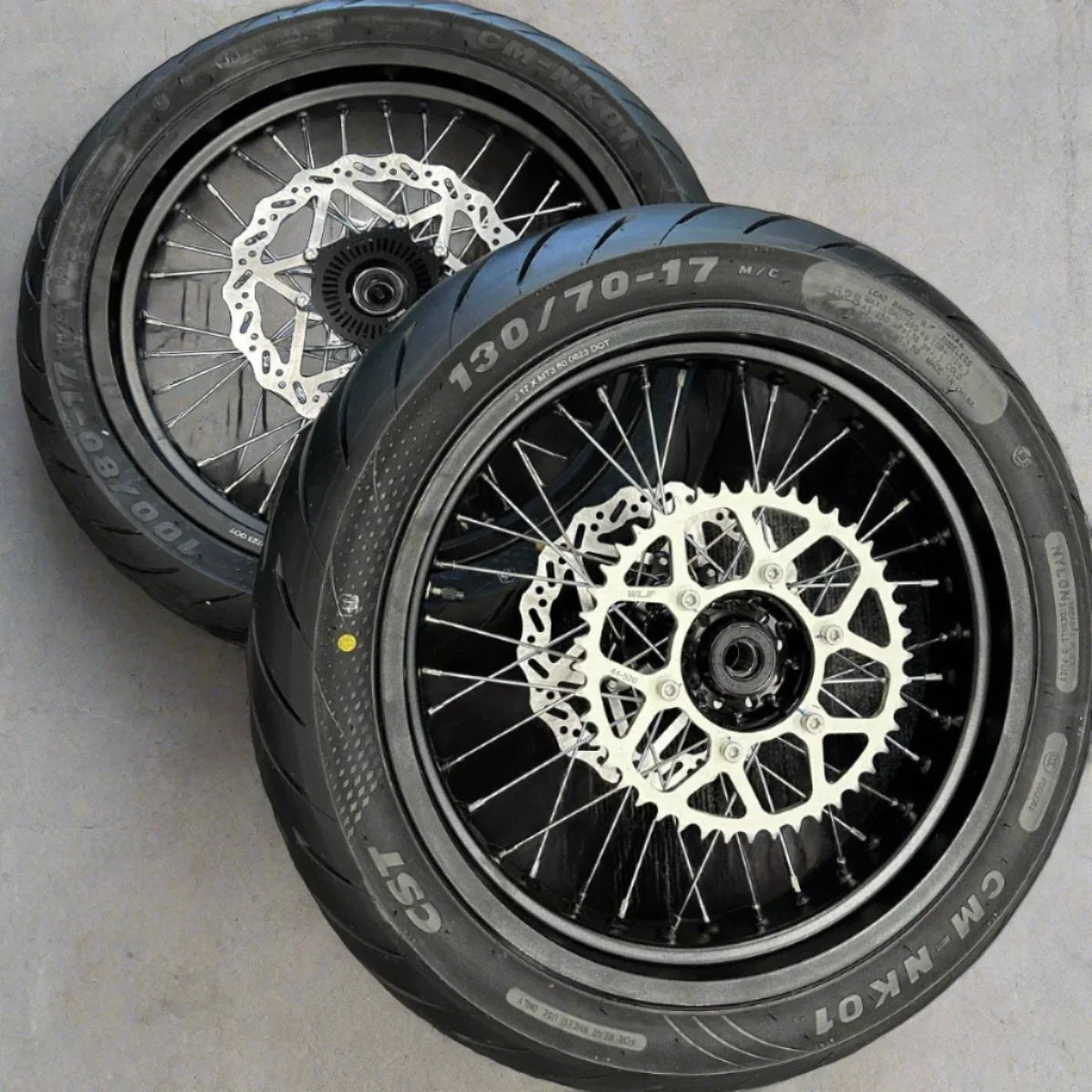 Ultra Bee Supermoto Wheelset-1