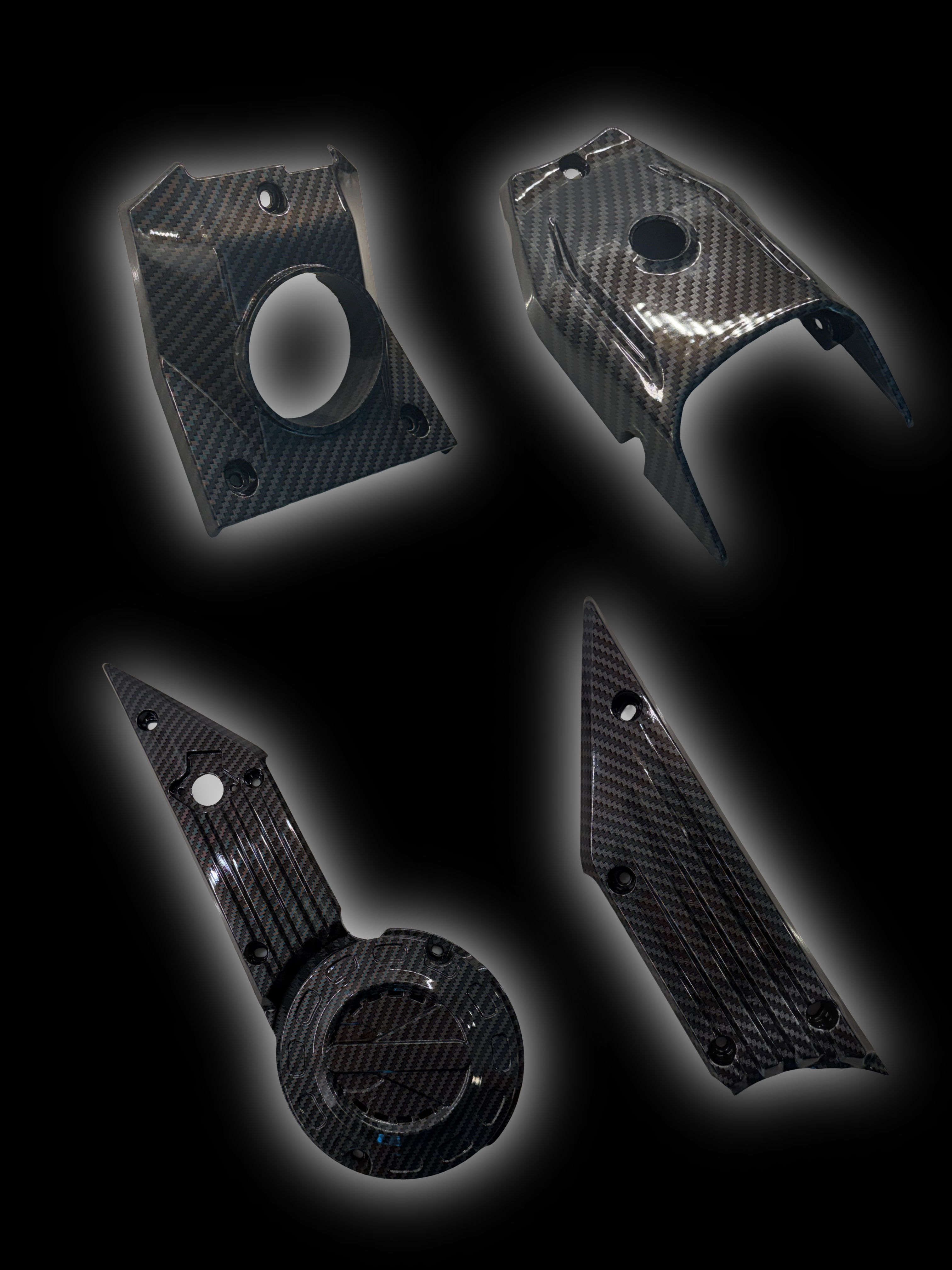 Talaria xxx Full Imitation Carbon Fiber Kit-1