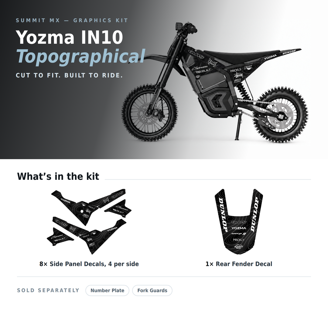 Topographical Yozma IN10 Graphics Kit-2
